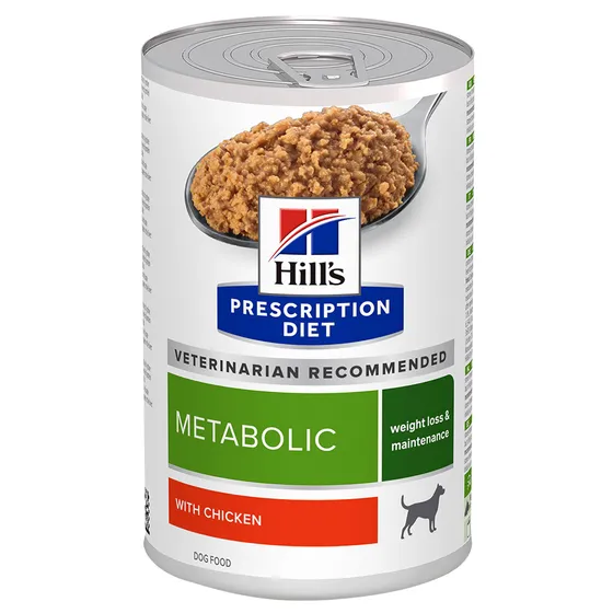 Hill's Prescription Diet Metabolic Weight Management Chicken hundfoder - 24 x 370 g