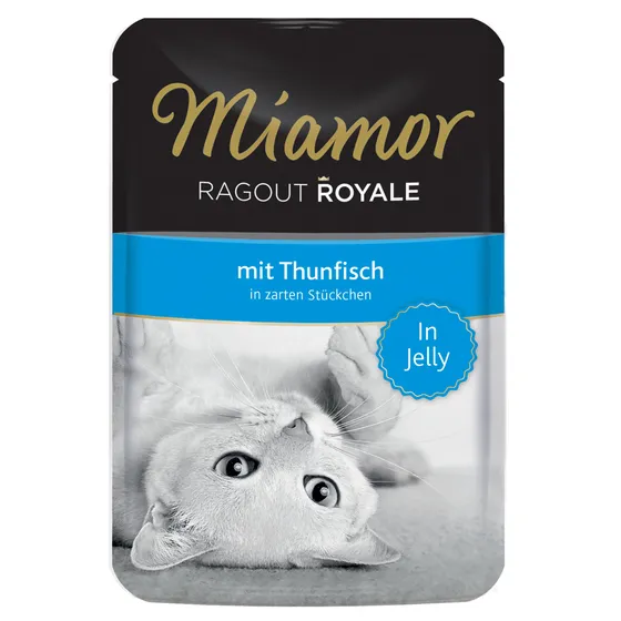 Miamor Ragout Royale i gelé 22 x 100 g - Tonfisk