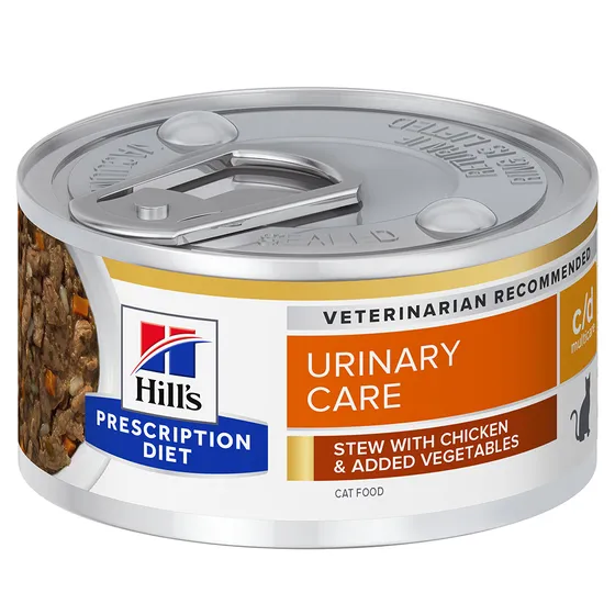 Hill’s Prescription Diet c/d Urinary Care Chicken & Vegetables - Ekonomipack: 24 x 82 g