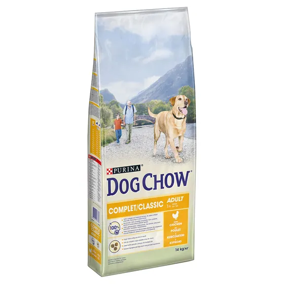 Purina Dog Chow Complet/Classic Chicken - Ekonomipack: 2 x 14 kg