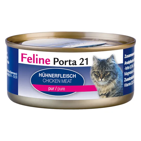Feline Porta 21 6 x 156 g - Ren kyckling