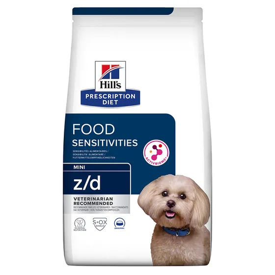 Hill's Prescription Diet z/d Food Sensitivities Mini hundfoder - Ekonomipack: 2 x 6 kg