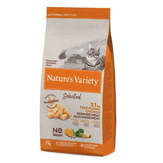 Nature's Variety Selected Sterilised Free Range Chicken - Ekonomipack: 2 x 7 kg