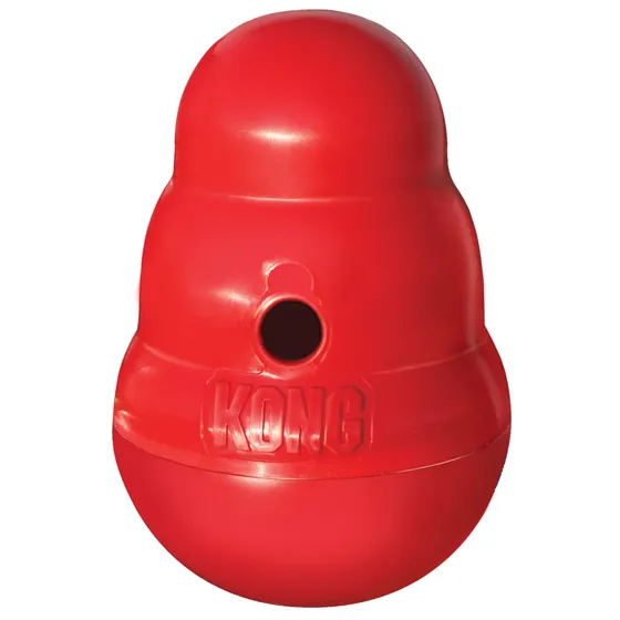 KONG Wobbler Snackball godisboll - S: L 15,5 x B 11 cm