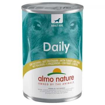 Almo Nature Daily Hund 6 x 400 g - Kalkon
