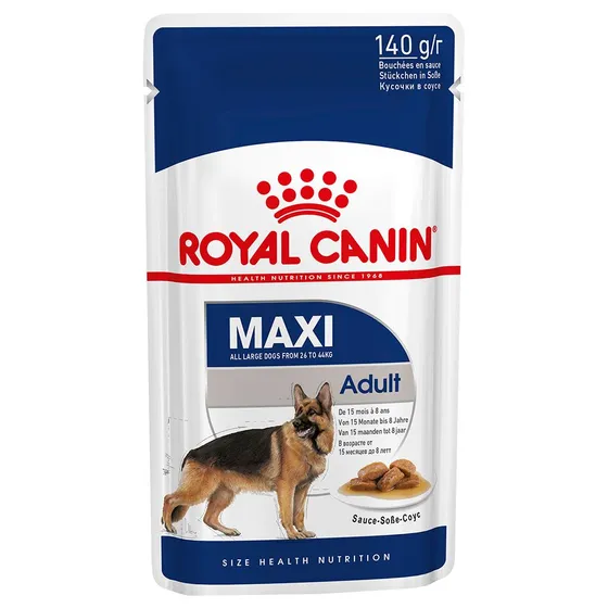 Royal Canin Maxi Adult i sås - 10 x 140 g