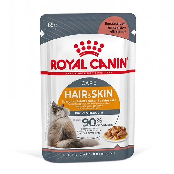 Royal Canin Hair & Skin Care i sås - 12 x 85 g