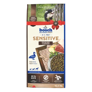 bosch Sensitive Anka & potatis - Ekonomipack: 2 x 15 kg - Foder för näringskänsliga hundar