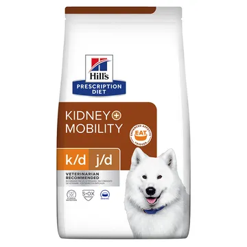 Hill's Prescription Diet k/dMobility hundfoder - 12 kg: Optimerad kost för njur- och ledhälsa