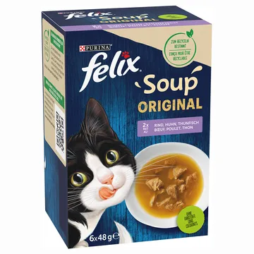 Latz Soup ger variation till din katt