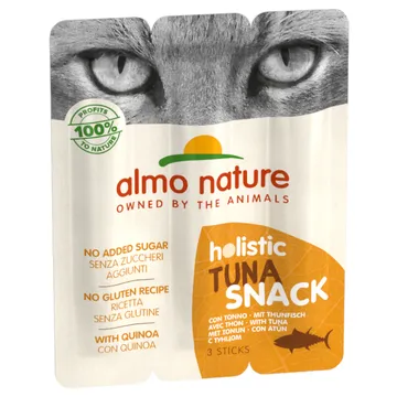 Almo Nature Holistic Snack Cat 15 g Tuna: Hälsosam och god kattgodis