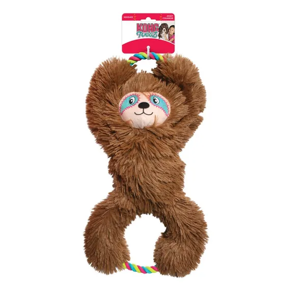 KONG Tuggz™ Sloth, brun - Stl. XL: ca L 42 x B 23 x H 11 cm