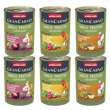 Animonda GranCarno Adult Superfoods Mix Ekonomipack: 24 x 400 g