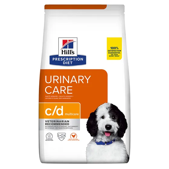 Ekonomipack: 2 eller 3 påsar Hill's Prescription Diet Canine - c/d Multicare Urinary Care (2 x 12 kg)