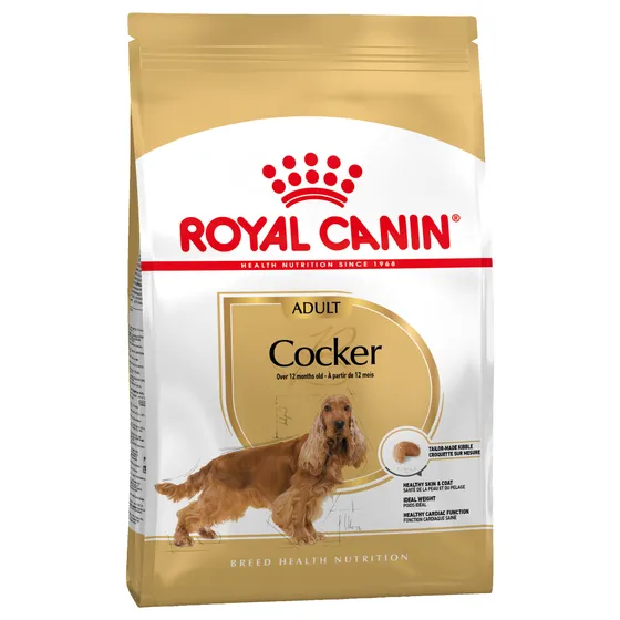 Ekonomipack: 2 eller 3 påsar Royal Canin Breed Adult - Cocker Adult (2 x 12 kg)