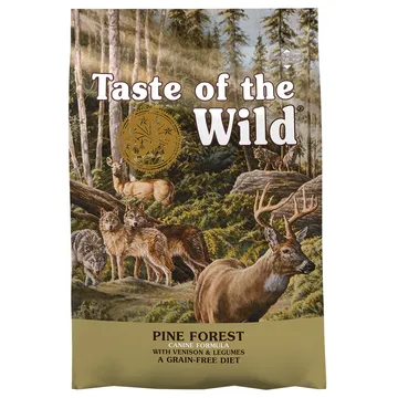 Taste of the Wild Pine Forest Ekonomipack: 2 x 12,2 kg: Skräddarsytt för hundens naturliga näringsbehov
