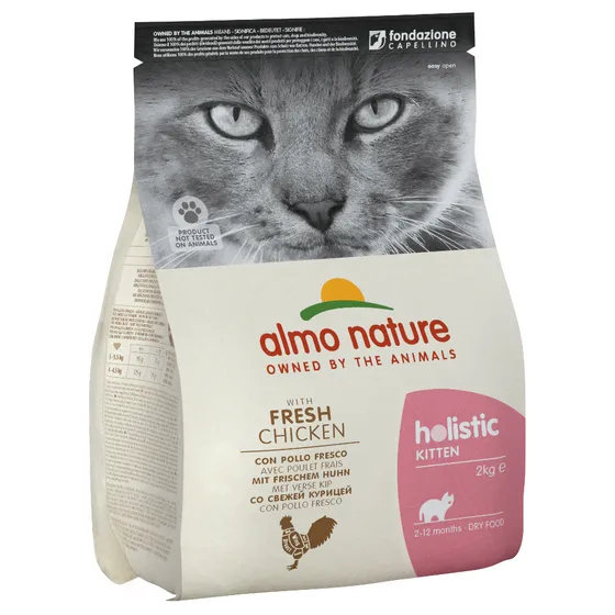 Almo Nature Holistic Kitten Chicken & Rice - Ekonomipack: 4 x 2 kg