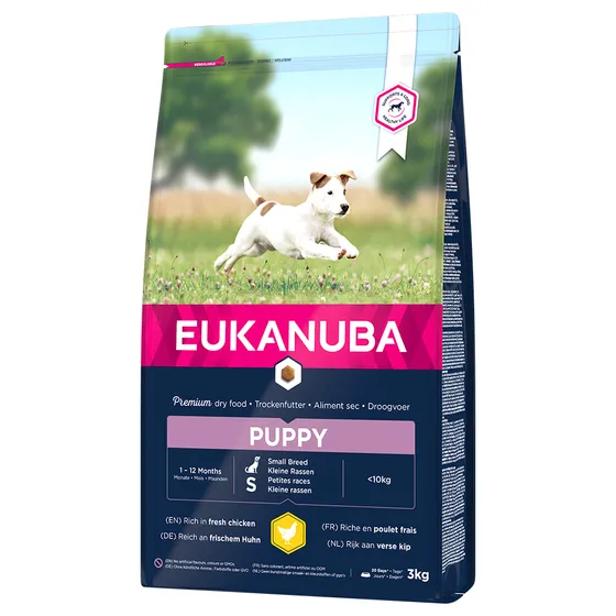 Eukanuba Puppy Small Breed Chicken - Ekonomipack: 2 x 3 kg