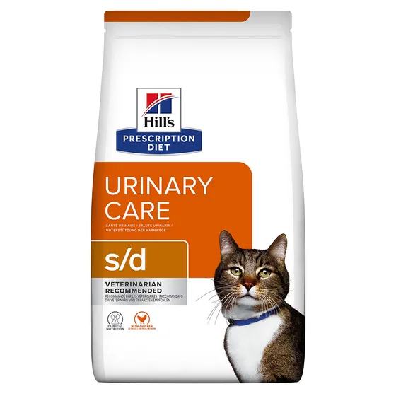 Hill's Prescription Diet s/d Urinary Care Chicken kattfoder - Ekonomipack: 2 x 3 kg