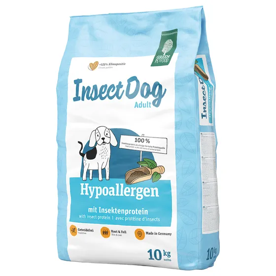 Green Petfood InsectDog Hypoallergen Ekonomipack: 2 x 10 kg