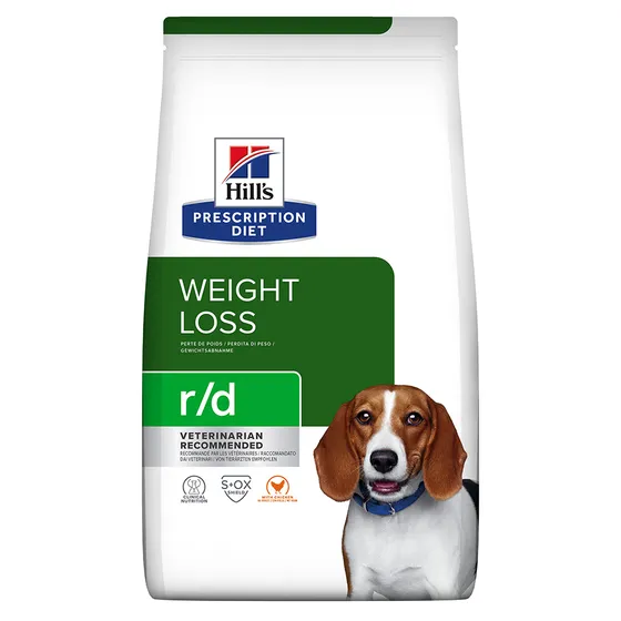 Hill's Prescription Diet r/d Weight Reduction Chicken hundfoder - 10 kg