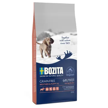 Bozita Grain Free Mother & Puppy XL Elk - 12 kg: Optimerad näring för stora raser