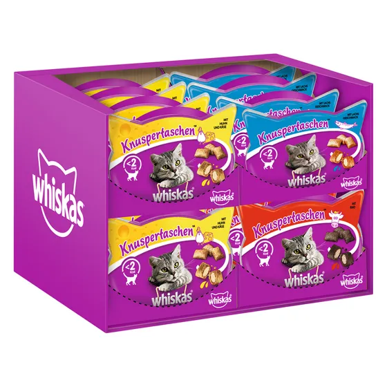Whiskas Snacks mixpack 16 x 60 g - Mixpack (3 sorter)