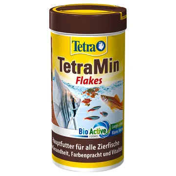 TetraMin Flakes - 250 ml: En Varierad och Näringsrik Flingfoder för Akvariefiskar