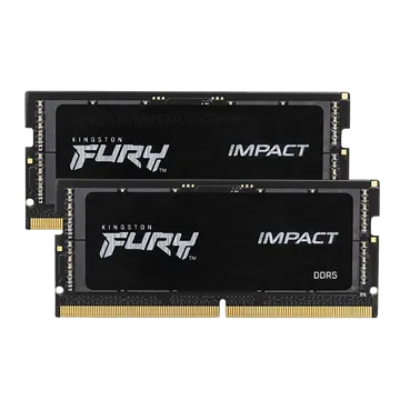 Kingston Fury Impact 2x16GB 4800Mhz DDR5 SODIMM LAPTOP RAM | Förbättra din speldator med DDR5-hastighet och kapacitet