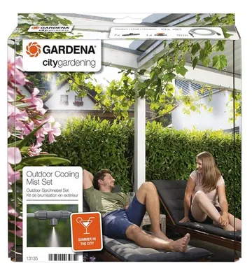 Gardena CoolMist Set Outdoor: Bevattning för en frodig trädgård