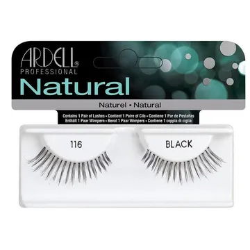 Ardell Natural Lashes 116 Black: Vackra och Naturliga Falska Ögonfransar
