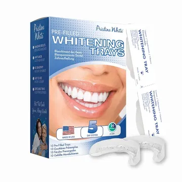 Pristine White Pre-Filled Whitening Trays: Ditt hemmakit för vitare tänder