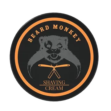 Upplev en Bekväm Rakning med Beard Monkey Shaving Cream 100ml