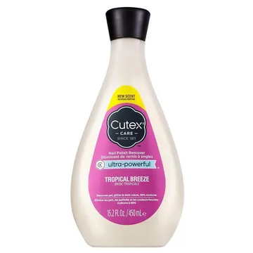 Cutex Ultra-Powerful Nail Polish Remover Tropical Breeze, 450 ml