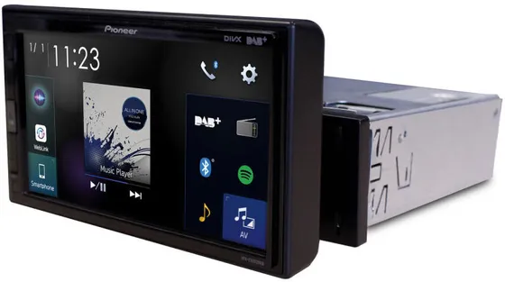 Pioneer SPH-EVO62DAB-Uni 1-DIN Bilstereo med Apple CarPlay , DAB och Bluetooth