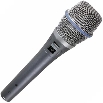 Shure BETA87A: En Lättplacerad Mikrofon för Sång och Tal
