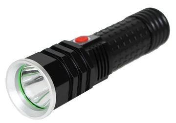 UV Ficklampa: Lys Starkt Med En Bärnstensfärgad USB-Laddning