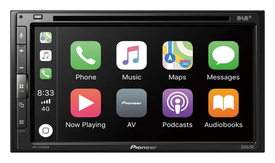 Pioneer AVH-Z5200DAB Multimediaspelare med Apple CarPlay , Android Auto