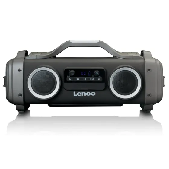 Lenco SPR-200BK Boombox med Bluetooth