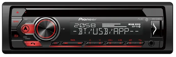 Pioneer DEH-S320BT 1-DIN bilstereo med Bluetooth