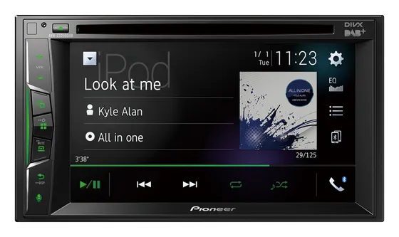 Pioneer AVH-Z3200DAB Apple Carplay , Bluetooth och DAB Radio