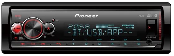 Pioneer MVH-S520DAB Bilstereo Bluetooth DAB+ Radio