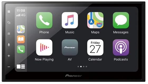 Pioneer SPH-DA250DAB Apple CarPlay , DAB- Radio och Bluetooth