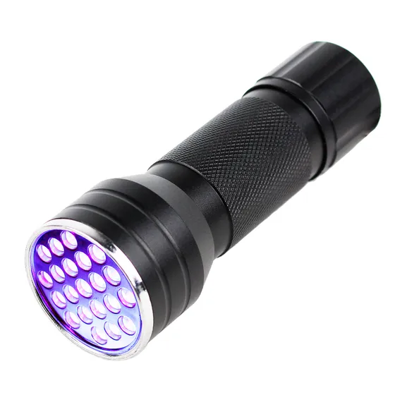 UV-ficklampa med 21 lysdioder