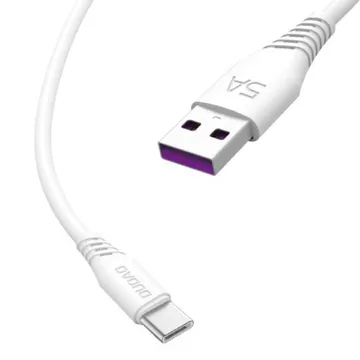 Dudao L2T USB-A till USB-C kabel 1 m - Vit