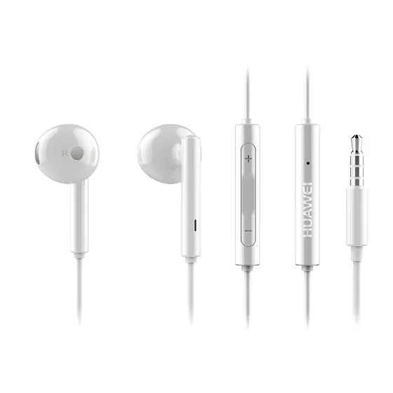 Huawei In-Ear Hörlurar AM116 Original - Silver - För mobiltelefoner med 3,5 mm hörlursuttag