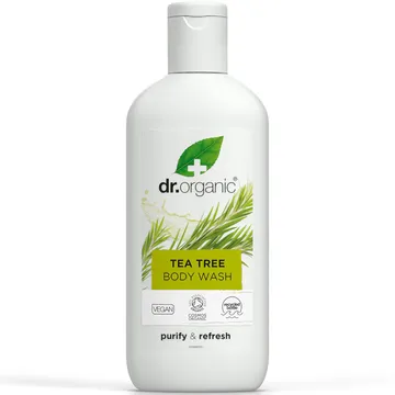 Dr.Organic Duschgel Tea Tree - Naturligt och uppfriskande | 250 ml