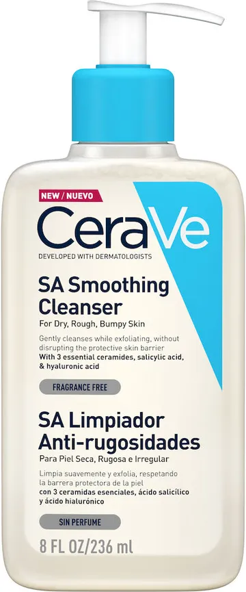 CeraVe SA Smoothing Cleanser Kroppsrengöring Oparf Närande Kroppstöl