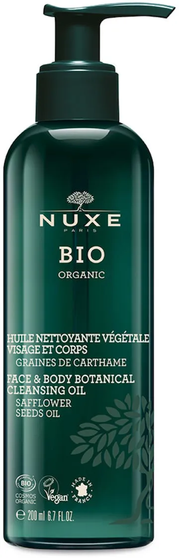 NUXE Bio Org Face & Body Cleansing Oil förytter huden