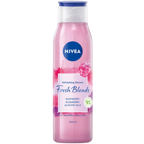 Nivea Fresh Blends Raspberry Shower Gel 300 ml